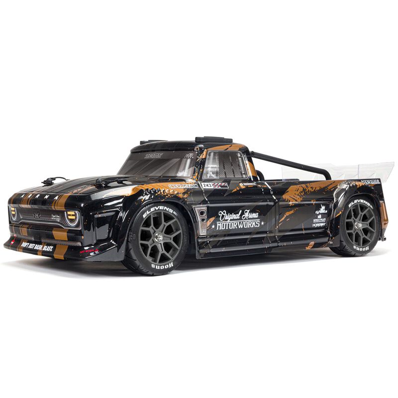 Arrma 1/8  INFRACTION 4X4 3S BLX Resto-Mod Truck Brown
